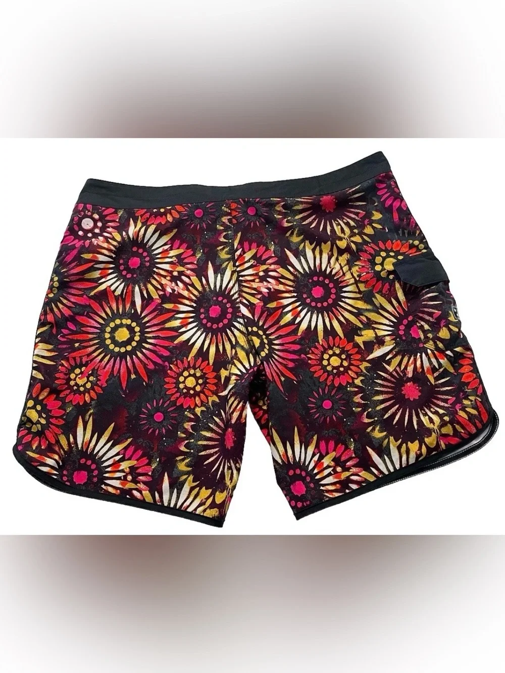 Billabong Airlite 73 Floral Board Shorts Men’s Size 38 Surf Swim Trunks